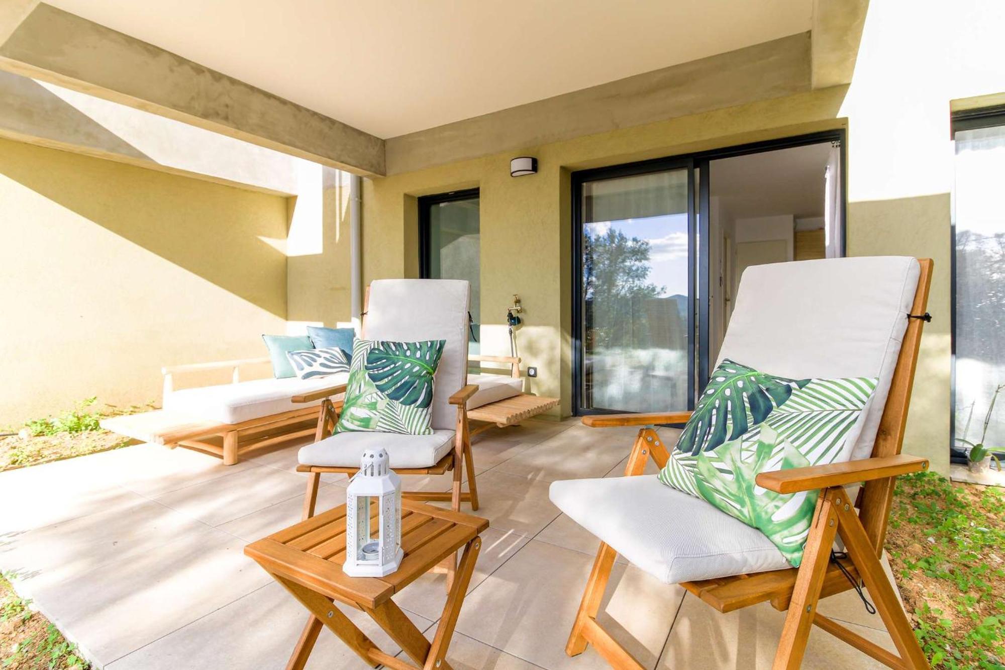 Select'Sohome - Joli Appartement Avec Jardin Privatif Et Parking - Capnat-F08 Bormes-les-Mimosas Exteriör bild